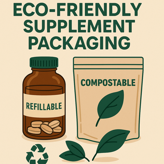 Eco-Friendly Supplement Packaging: Zero-Waste Refills & Composts