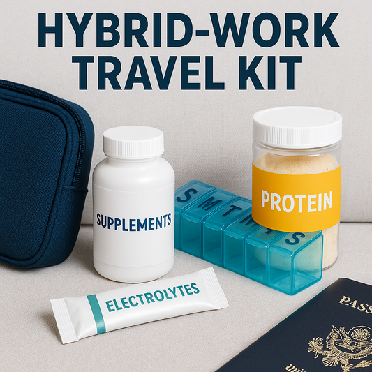 Hybrid-Work Travel Kits: TSA-Friendly Supplement Essentials