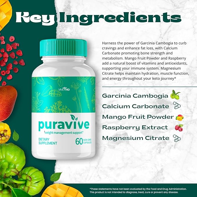 Puravive Premium Weight Loss Capsules Reviews - Original Formula - Puravive Weight Loss Capsules Original, Puravive Weight Loss Pills, Puravive Exotic Rice Method (3 Pack)